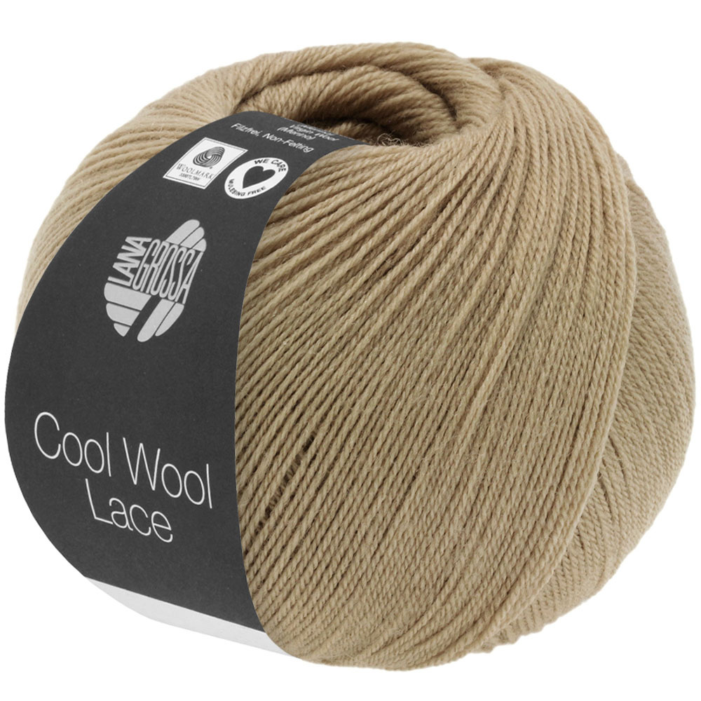 Lana Grossa Cool Wool Lace -41 nougat