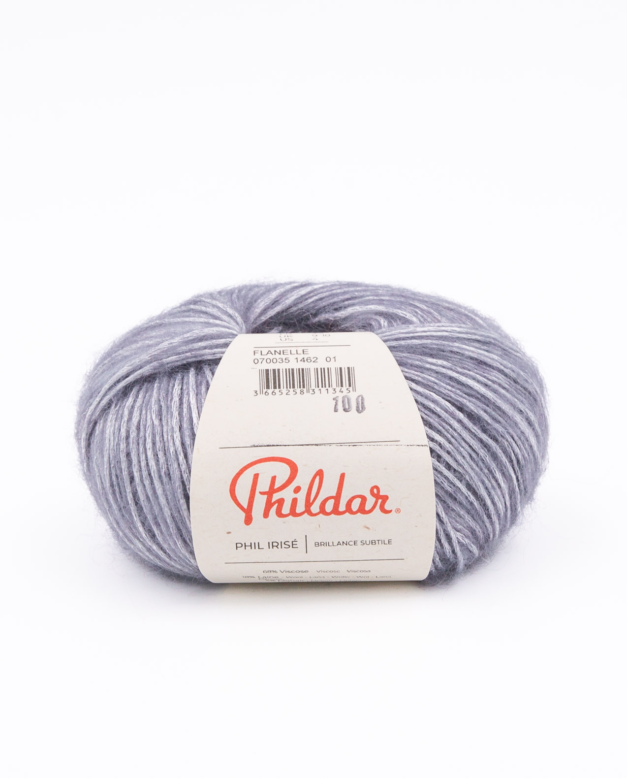 Phildar Phil Irisé -1462 flanelle