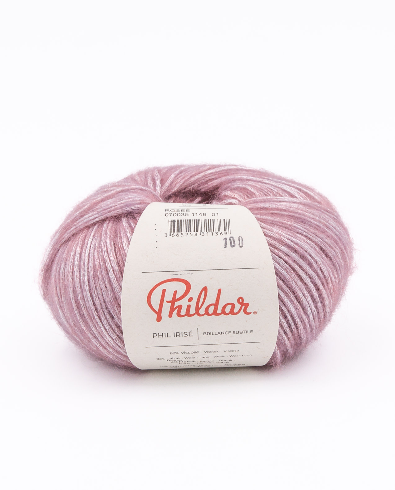 Phildar Phil Irisé -1149 rosée