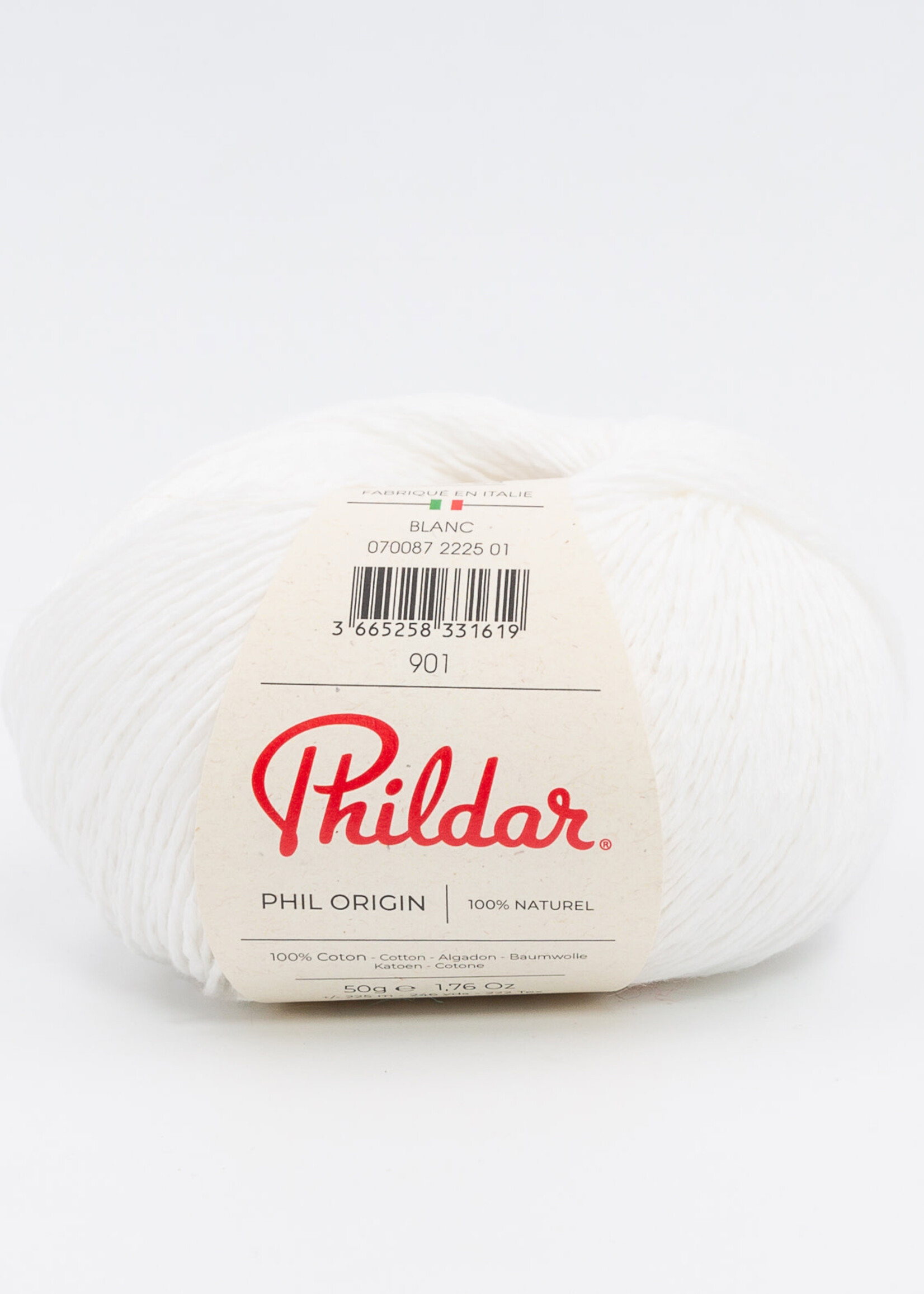 Phildar Phil Origin - Phildar -2225 blanc