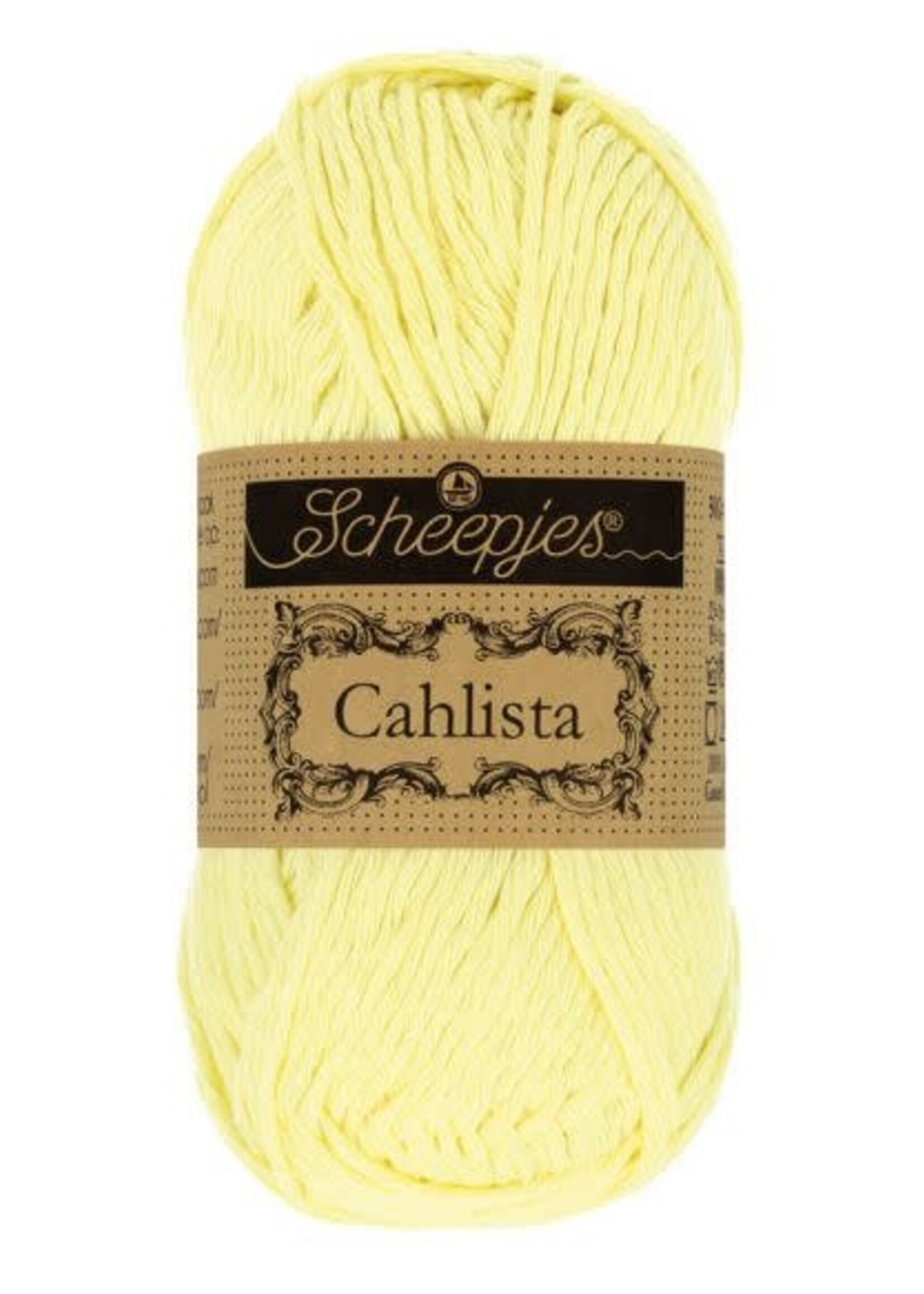 Scheepjes Cahlista - Scheepjes - 100 Lemon Chiffon