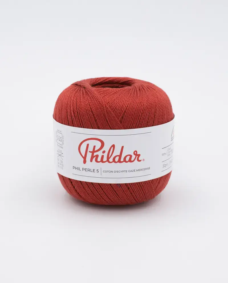 Phildar Phil Perle 5 -Phildar -Acajou