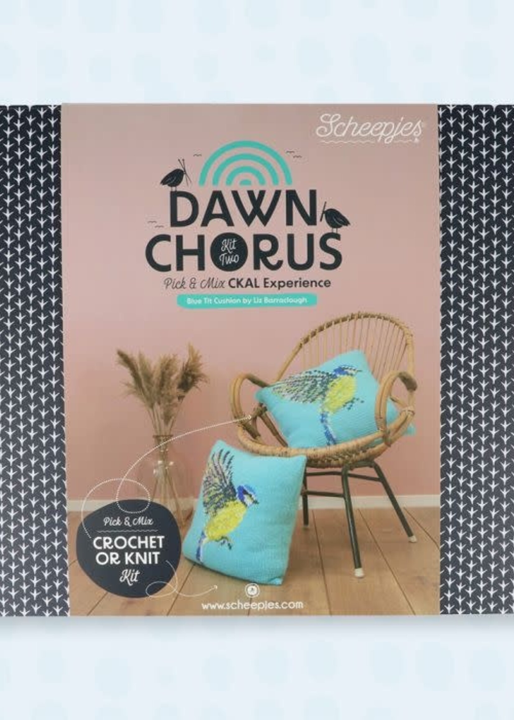 Scheepjes Scheepjes CKAL Blue Tit Cushion kit