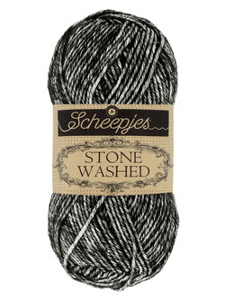 Scheepjes Stone Washed - Scheepjes -803 Black Onvx