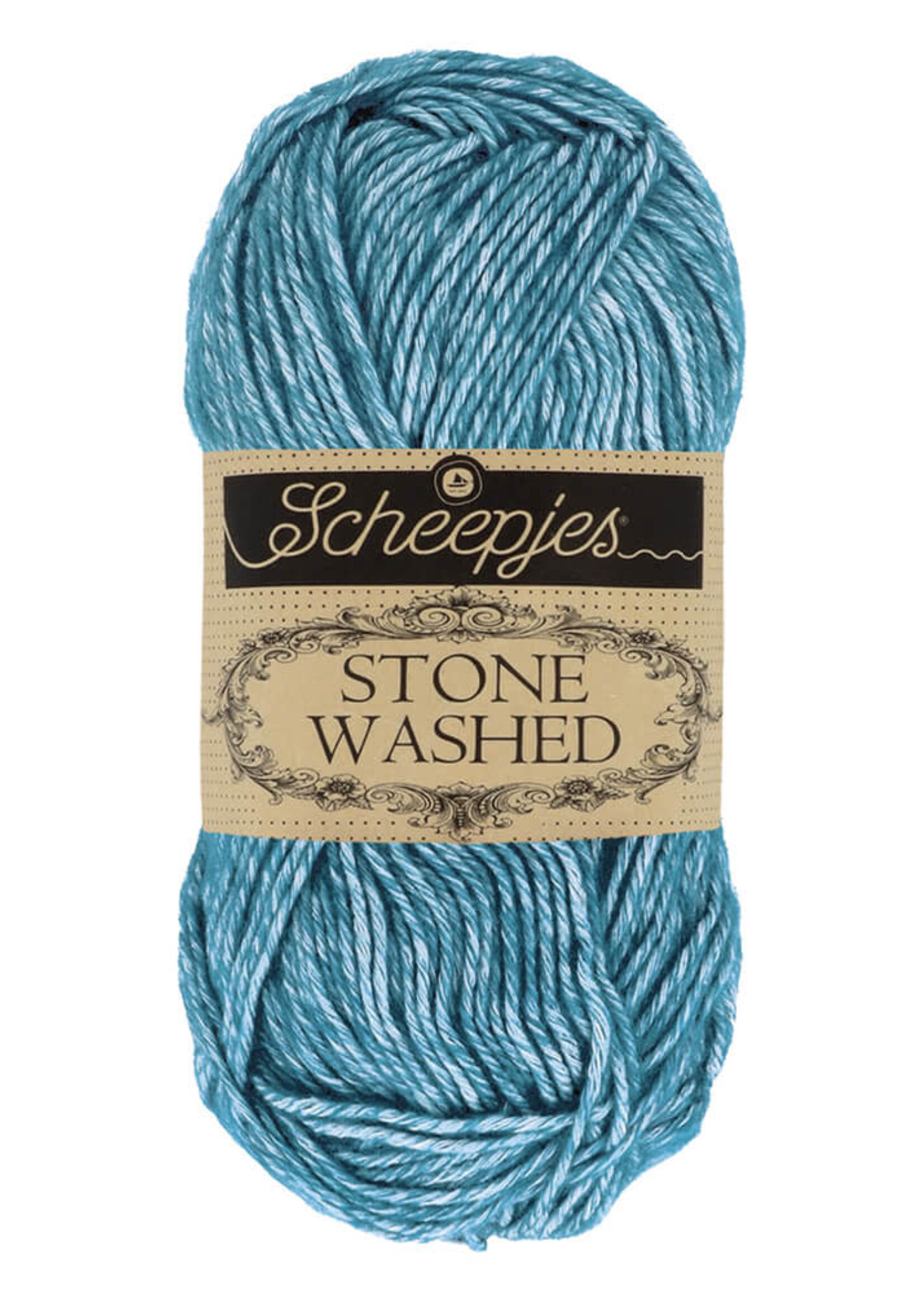 Scheepjes Stone Washed - Scheepjes -805 Blue Apatite
