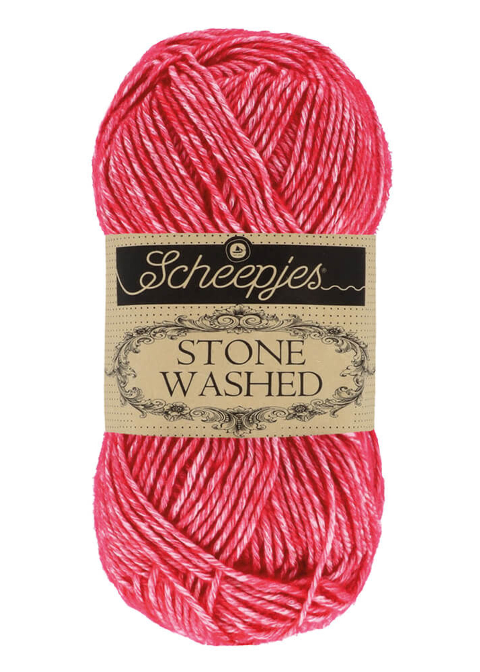 Scheepjes Stone Washed - Scheepjes -807 Red Jasper