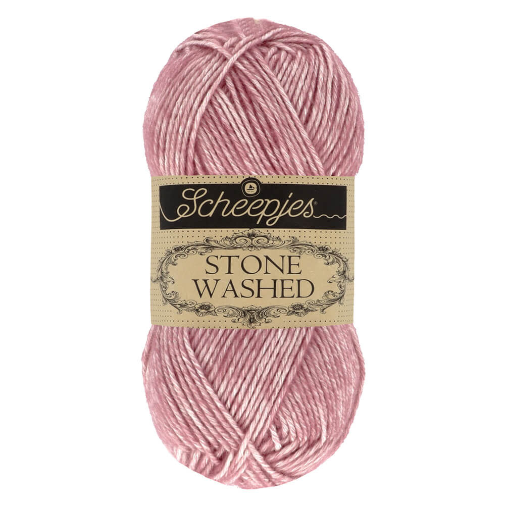 Scheepjes Stone Washed - Scheepjes -808 Corundum Ruby
