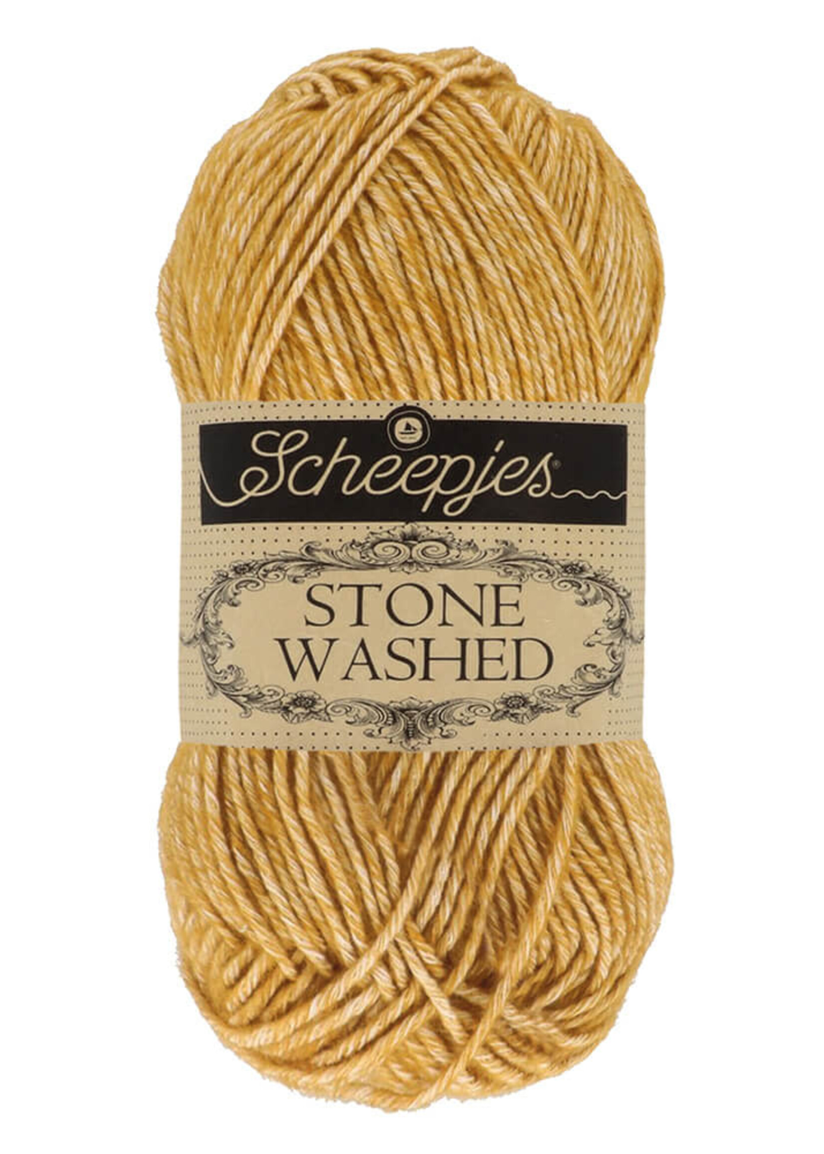 Scheepjes Stone Washed - Scheepjes -809 Yellow Jasper