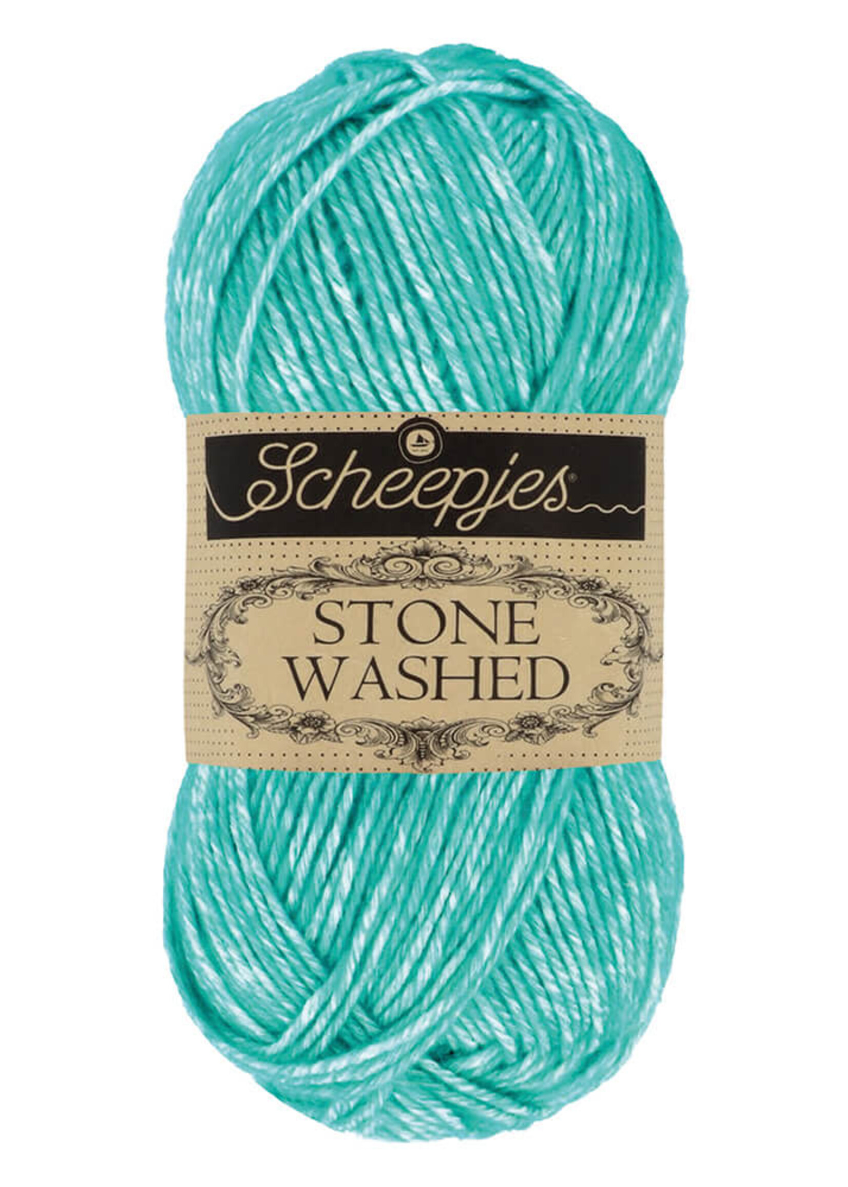 Scheepjes Stone Washed - Scheepjes -824 Turquoise
