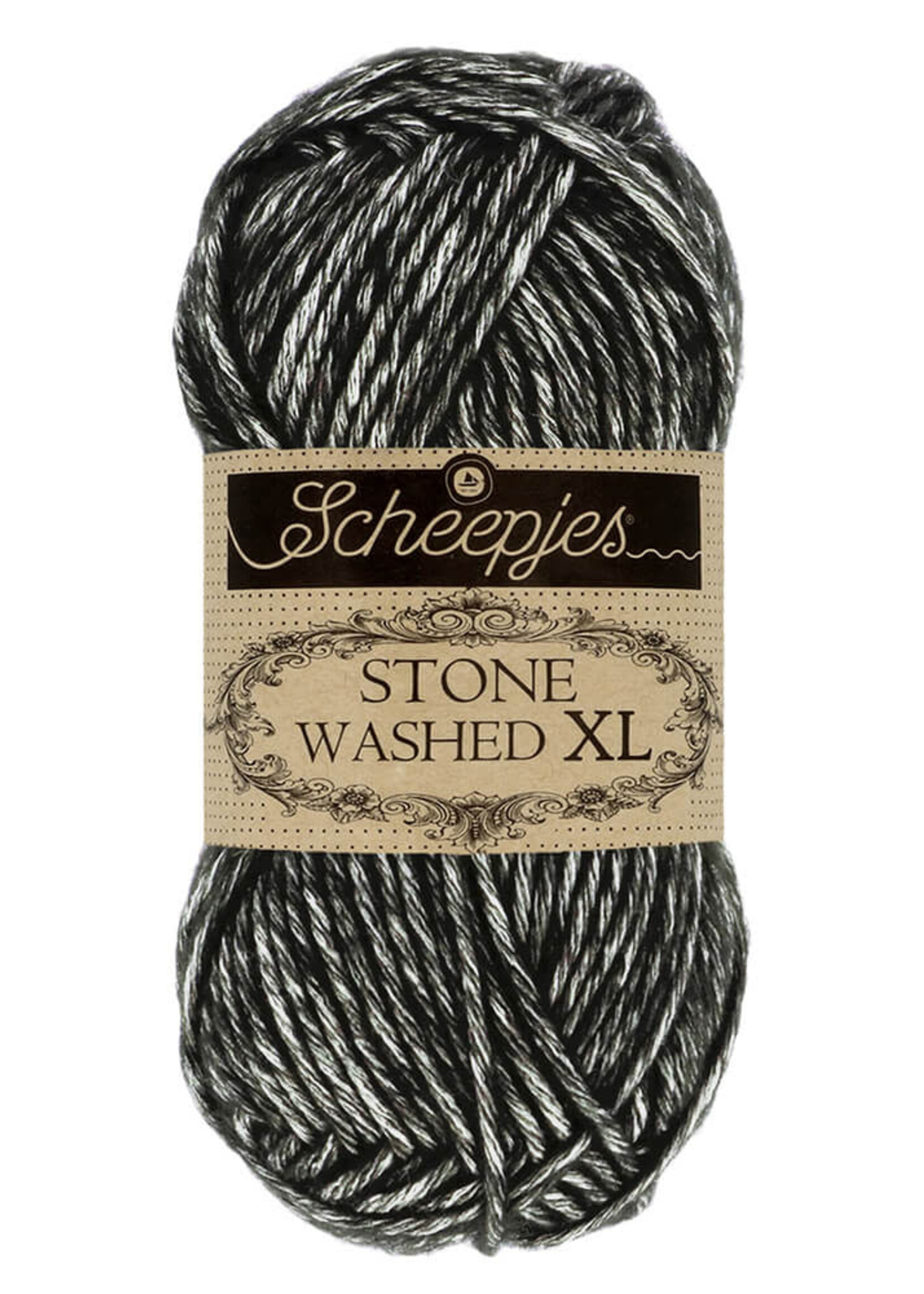 Scheepjes Stone Washed XL - Scheepjes  -843 Black Onvx