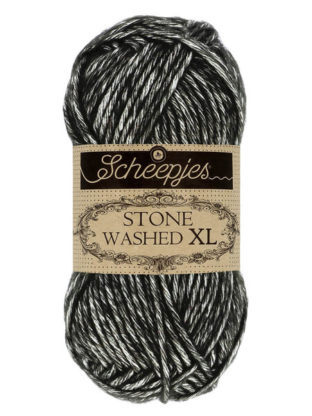 Scheepjes Stone Washed XL -843 Black Onvx