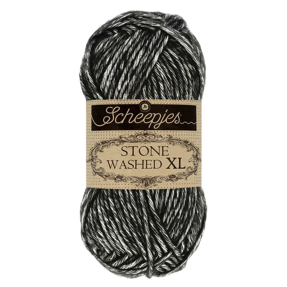 Scheepjes Stone Washed XL - Scheepjes -843 Black Onvx