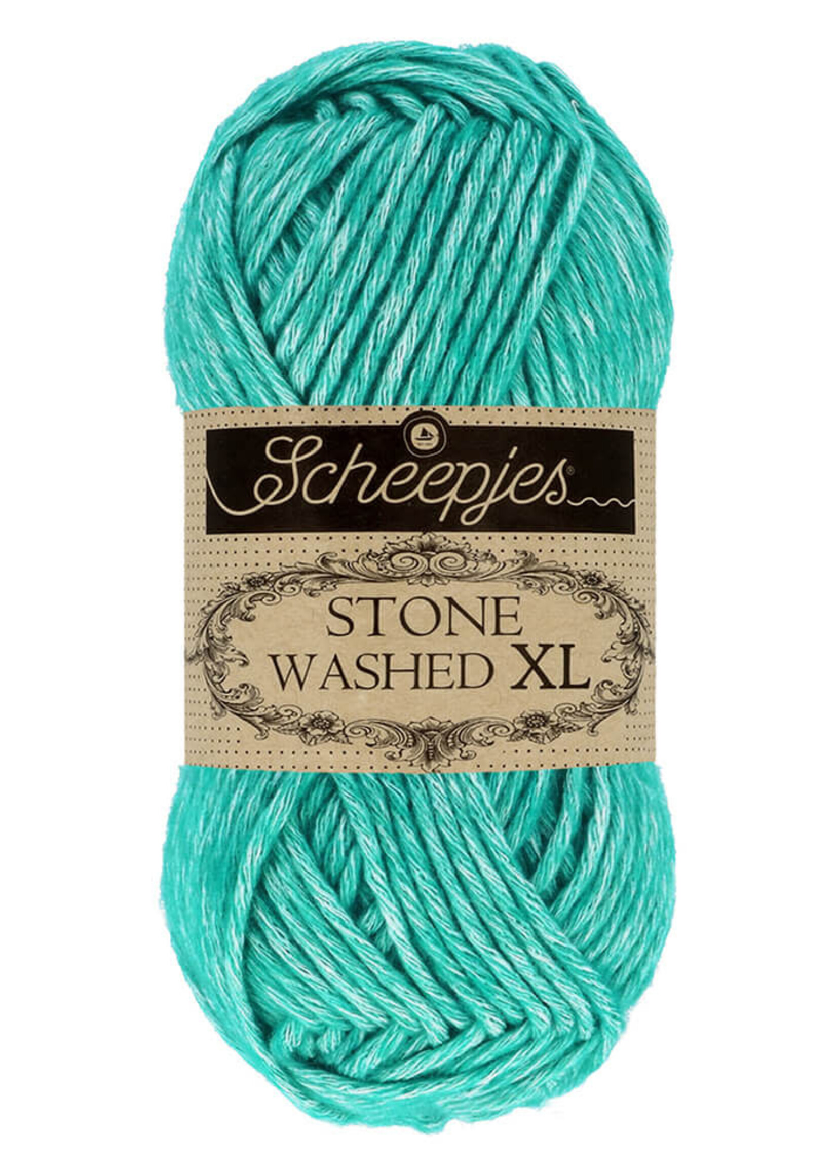 Scheepjes Stone Washed XL - Scheepjes -855 Green Agate