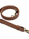 GoHandmade Handtas schouderriem 130cm x 25 mm Bruin/Brons