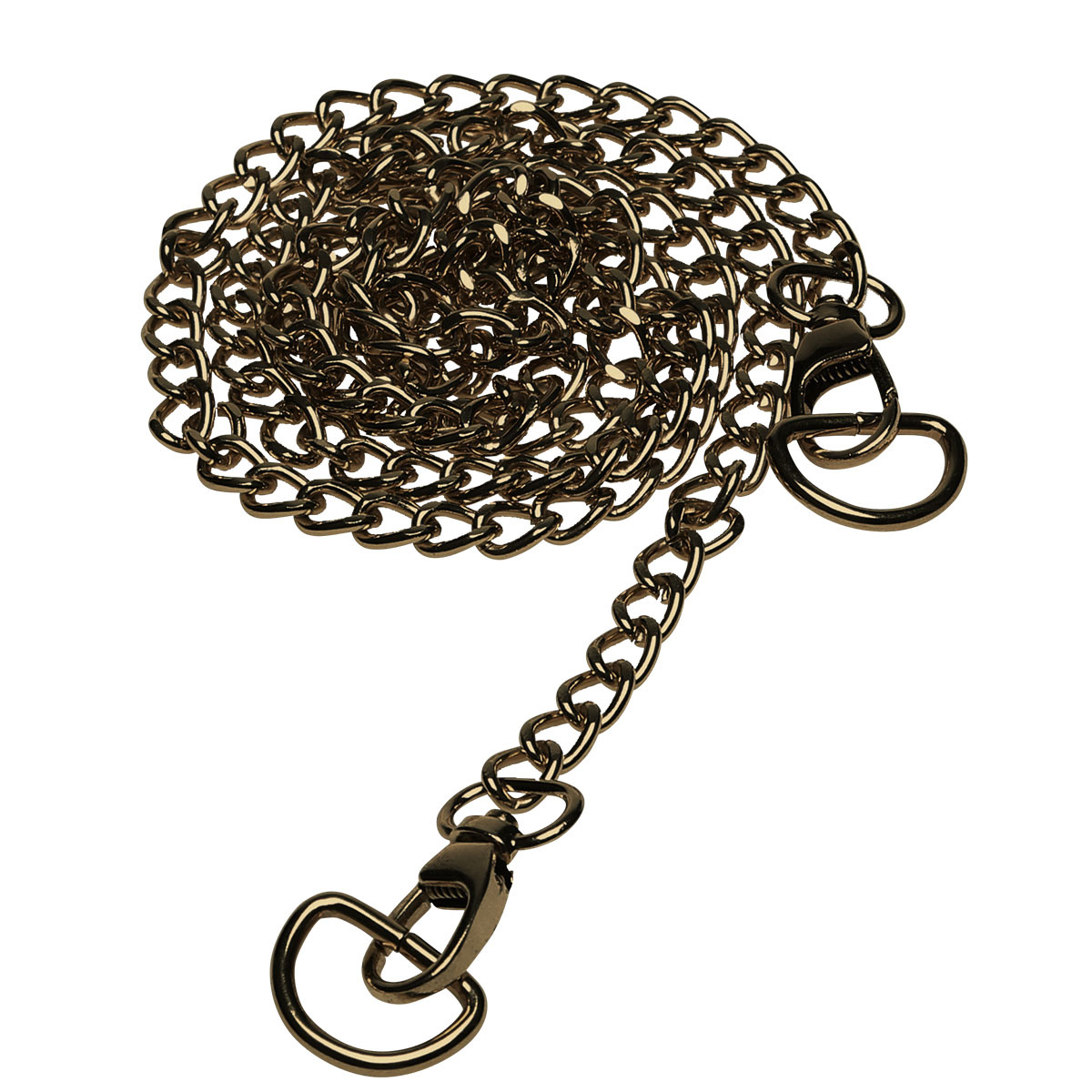GoHandmade Handtas metalen ketting 120 cm Brons