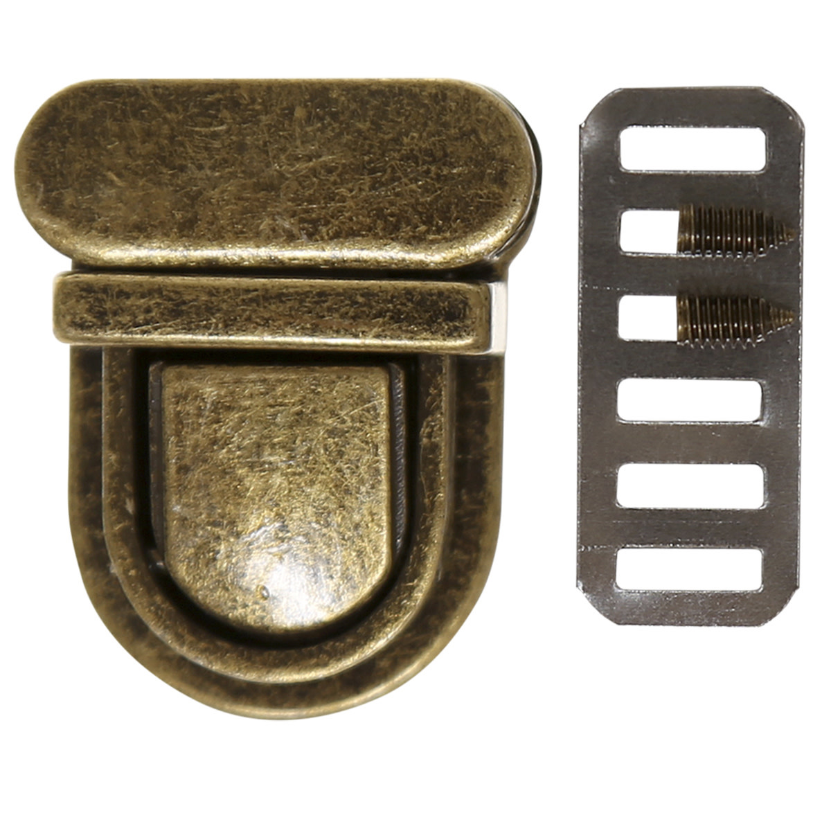 GoHandmade Handtas metalen slot 30 x 19mm Brons