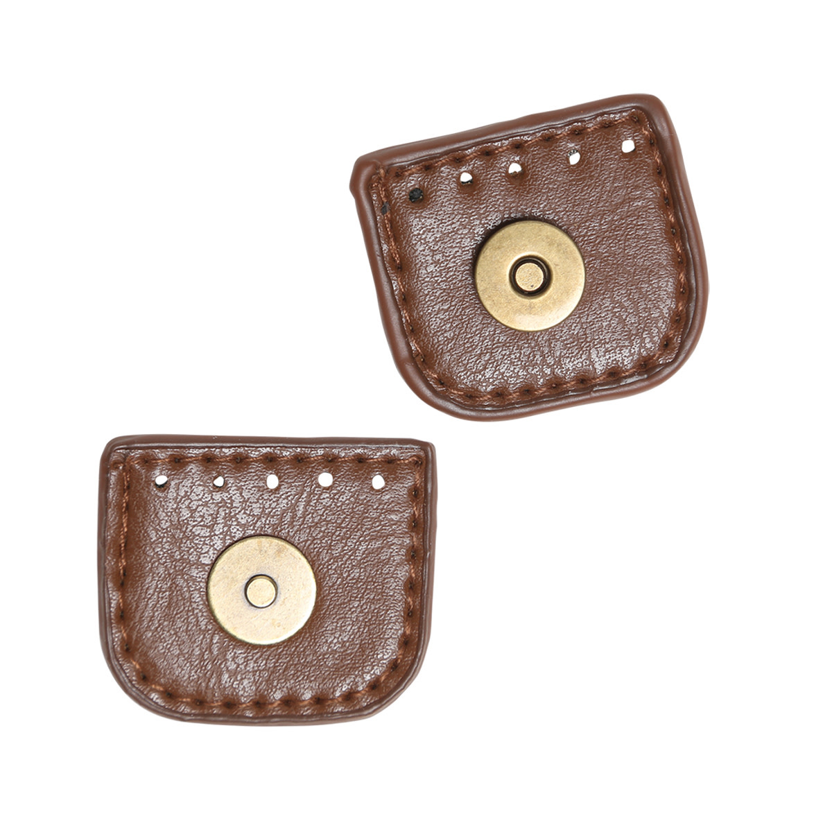 GoHandmade Magnetisch knoop slot 4cm Bruin/Brons