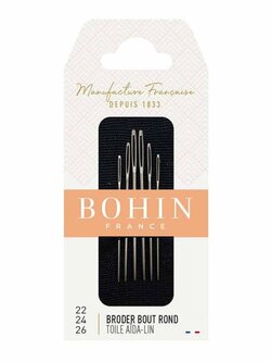 Bohin Bohin wolnaalden assortiment nr 22-24-26