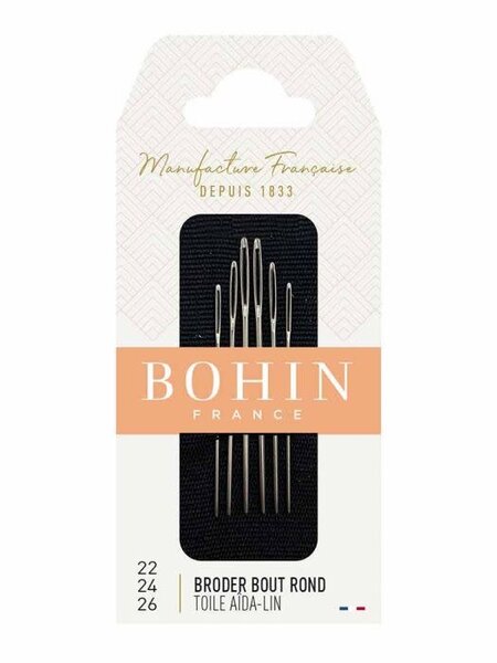 Bohin Bohin wolnaalden assortiment nr 22-24-26