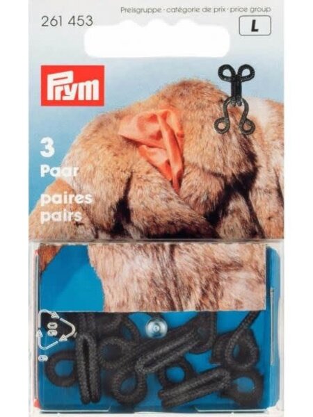 Prym Bonthaken en bontogen - zwart