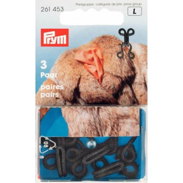 Prym Bonthaken en bontogen - zwart