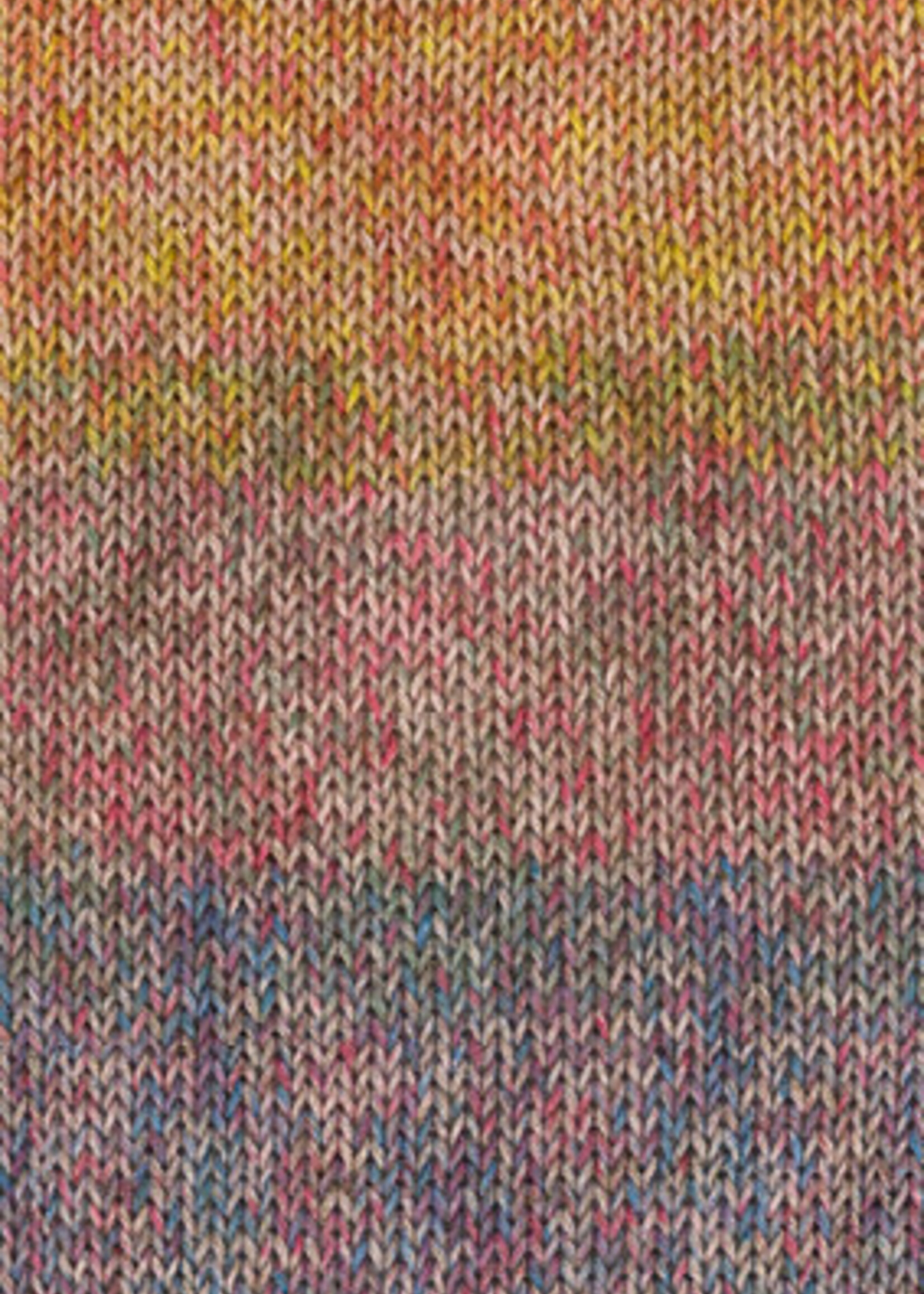 Lana Grossa Diversa Print - Lana Grossa -104 grijs/oranje/felroze/geel/olijf