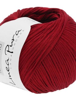 Lana Grossa Nastrino - Lana Grossa -08 madelief rood-50%