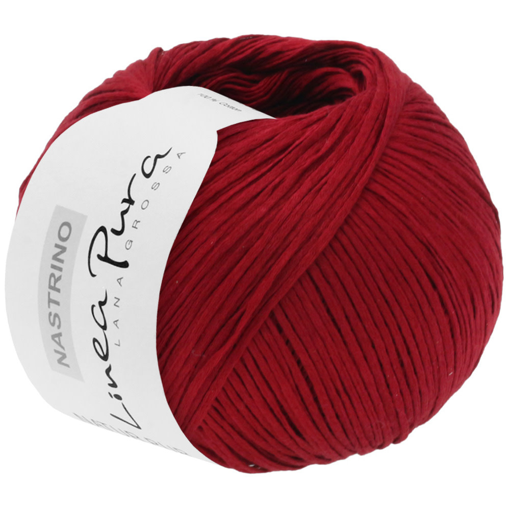 Lana Grossa Nastrino - Lana Grossa -08 madelief rood-50%