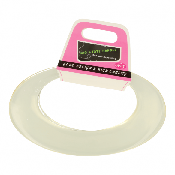 Opry Tasbeugel kunststof 19 cm transparant