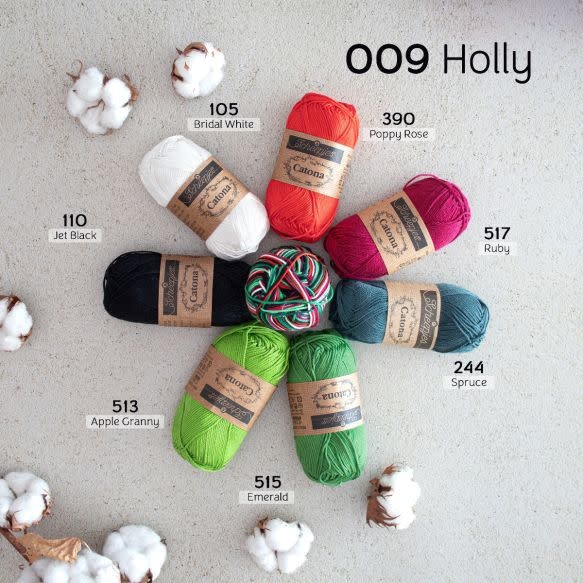 Scheepjes Catona Chroma -009 holly