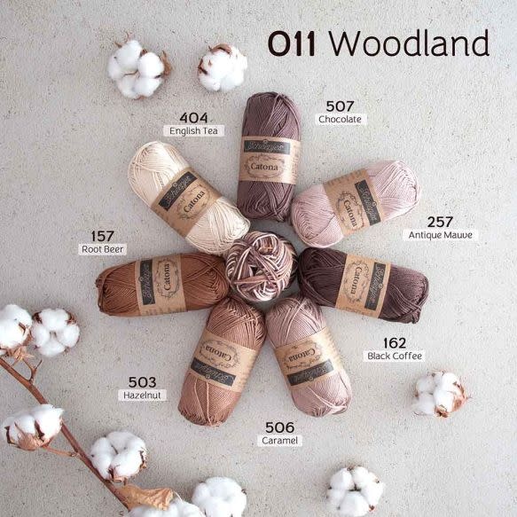 Scheepjes Catona Chroma -011 woodland