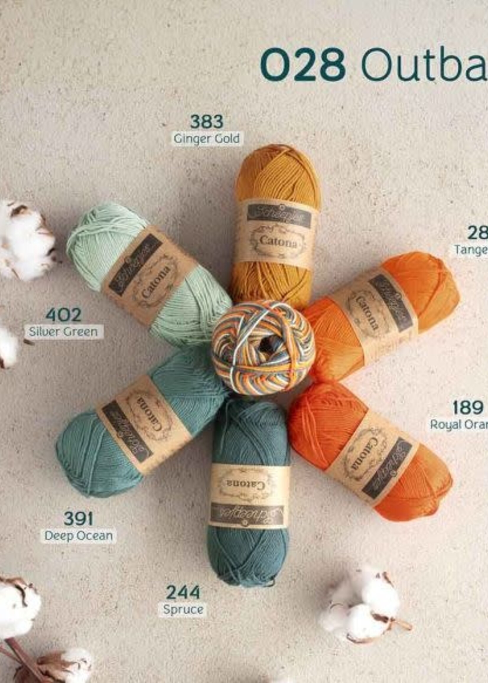 Scheepjes Catona Chroma -028 outback