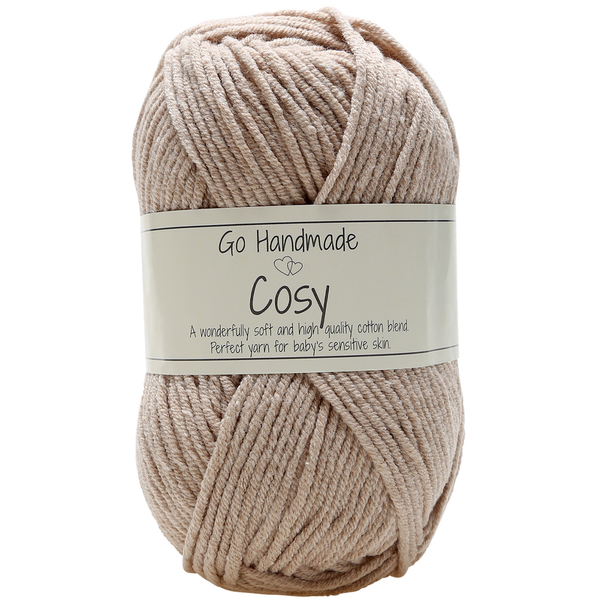 GoHandmade Cosy -pastel brown