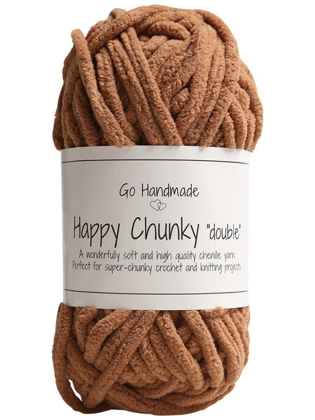 GoHandmade Happy Chunky "double" -toffee