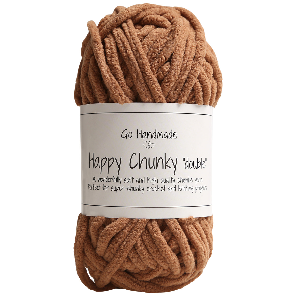 GoHandmade Happy Chunky "double" -toffee