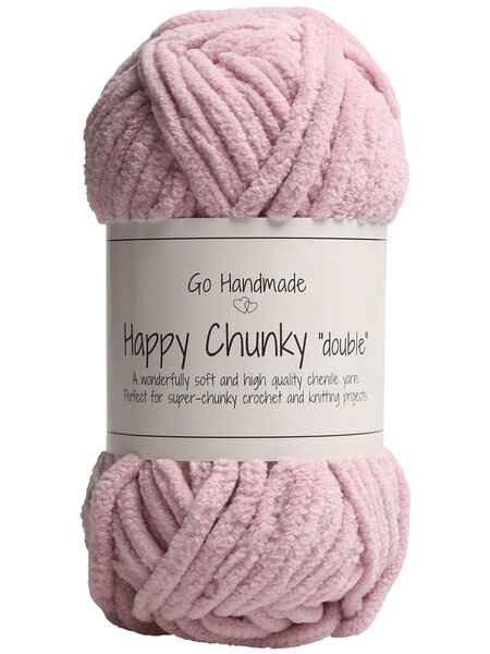 GoHandmade Happy Chunky "double" -old rose