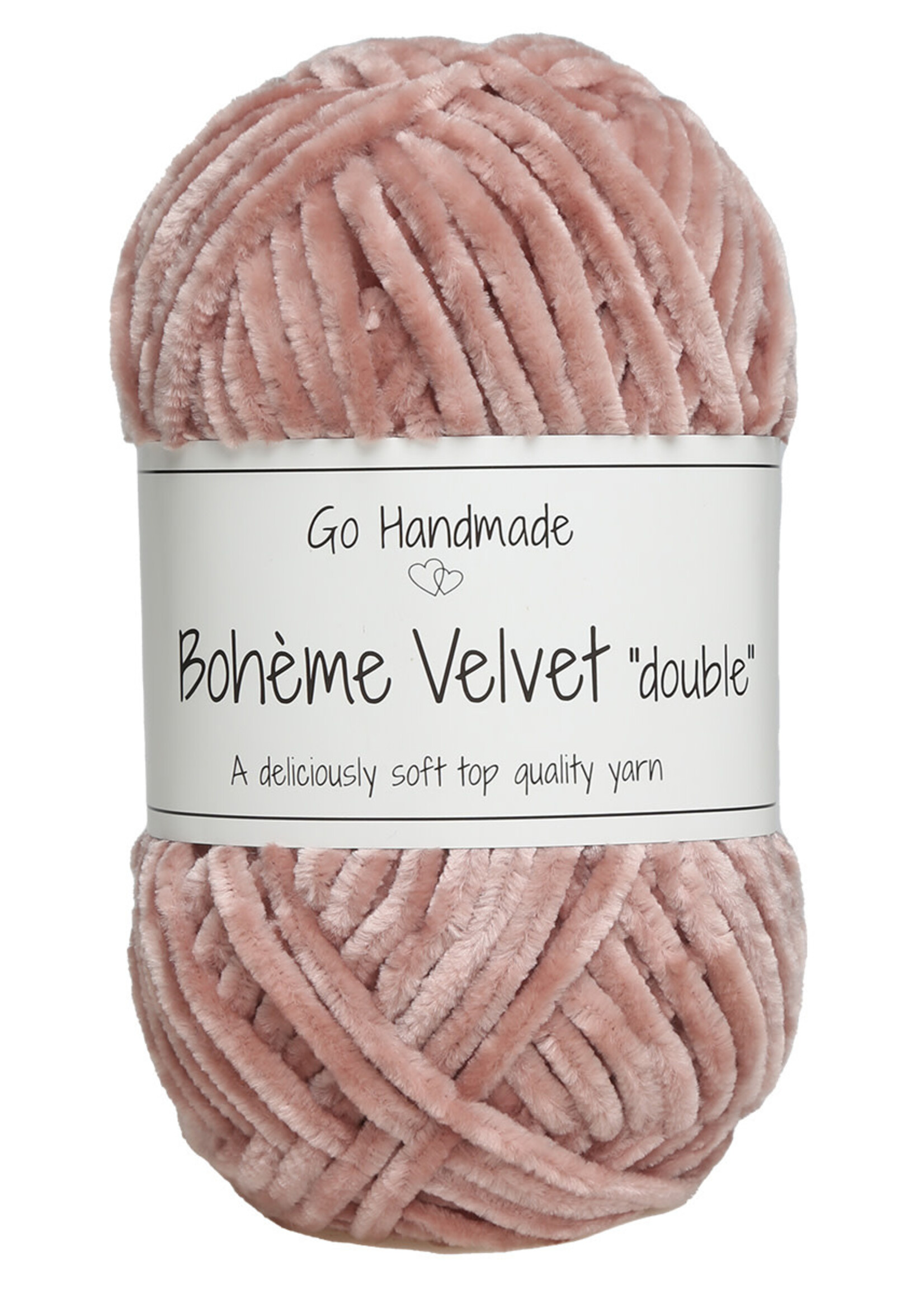 GoHandmade Bohème Velvet "double" -nude