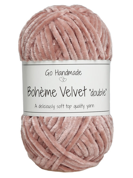 GoHandmade Bohème Velvet "double" -nude