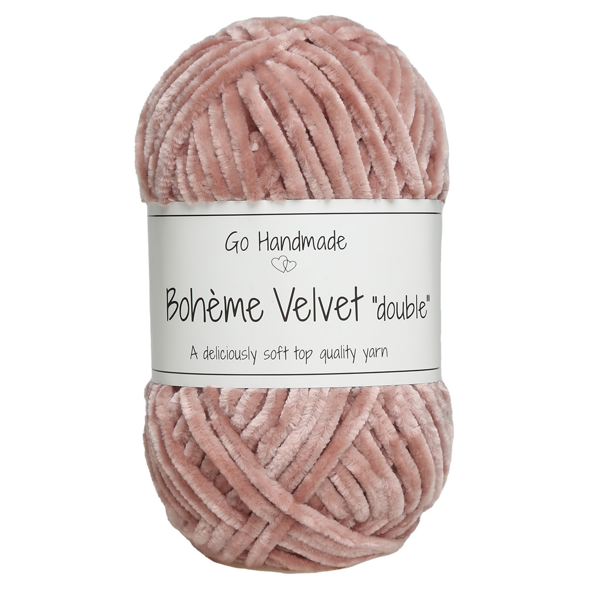 GoHandmade Bohème Velvet "double" -nude