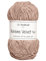 GoHandmade Bohème Velvet "fine" -brown