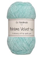 GoHandmade Bohème Velvet "fine" -mint