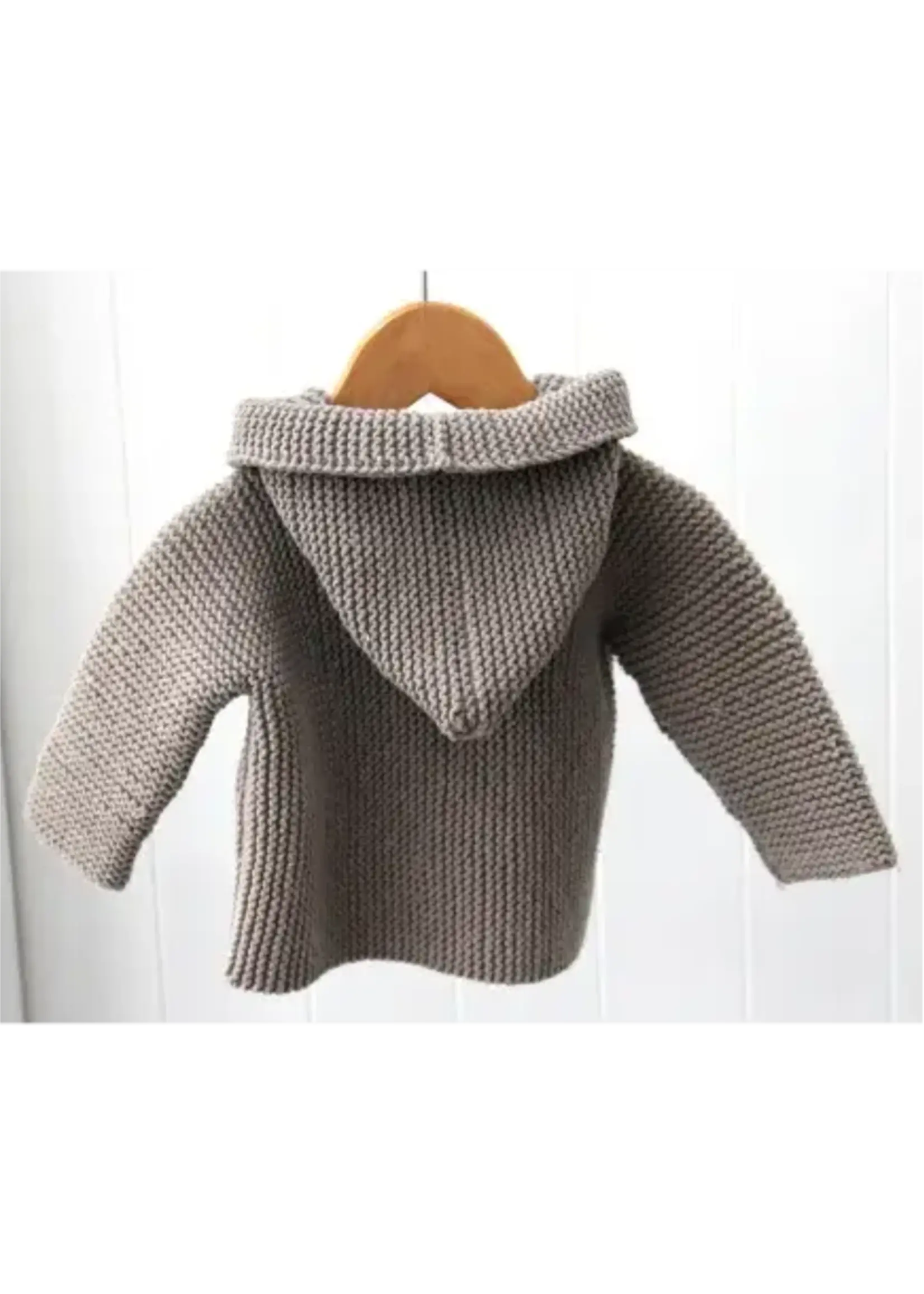 GoHandmade Jas met capouchon 3-4 jaar - Go handmade -breipakket
