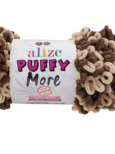 Puffy More 6287 Brown - Mid brow