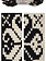 Puffy More 6270  Cream - Zwart