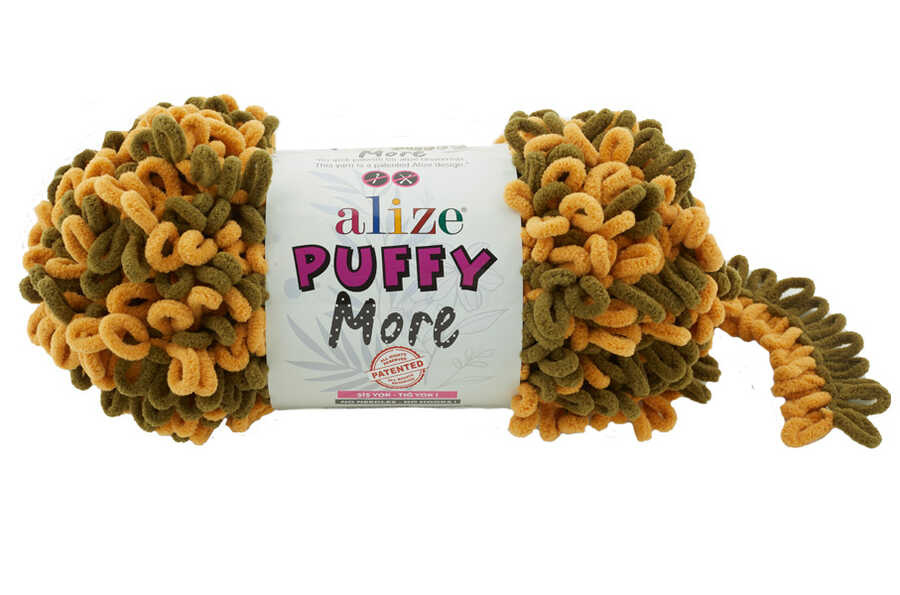 Puffy More 6277 Mustard - Olive