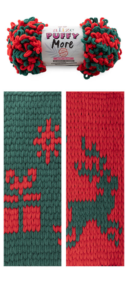 Puffy More 6292 Red - Green