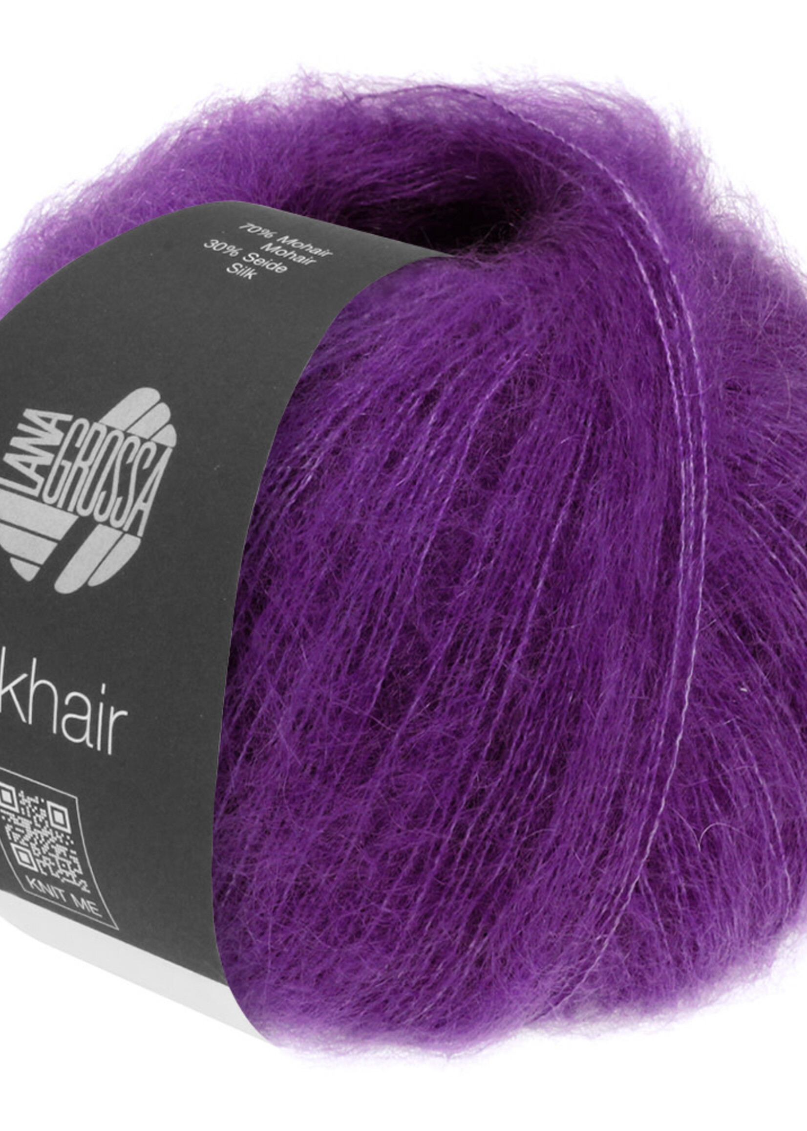 Lana Grossa Silkhair - Lana Grossa -206 aubergine