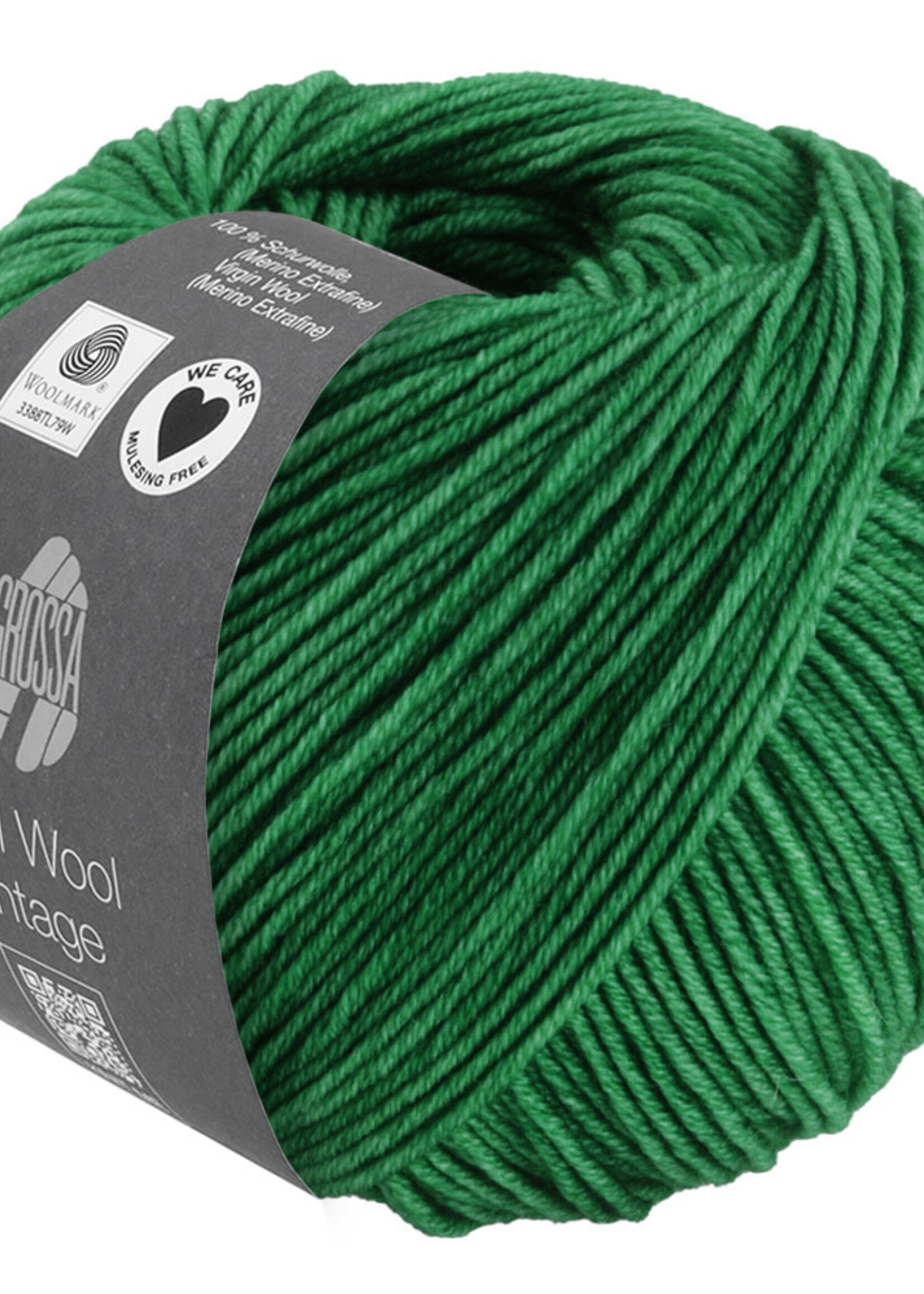 Lana Grossa Cool Wool Vintage -7380 patinagroen