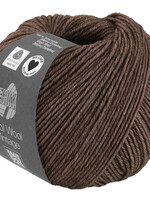 Lana Grossa Cool Wool Vintage - Lana Grossa 7384 donker bruin