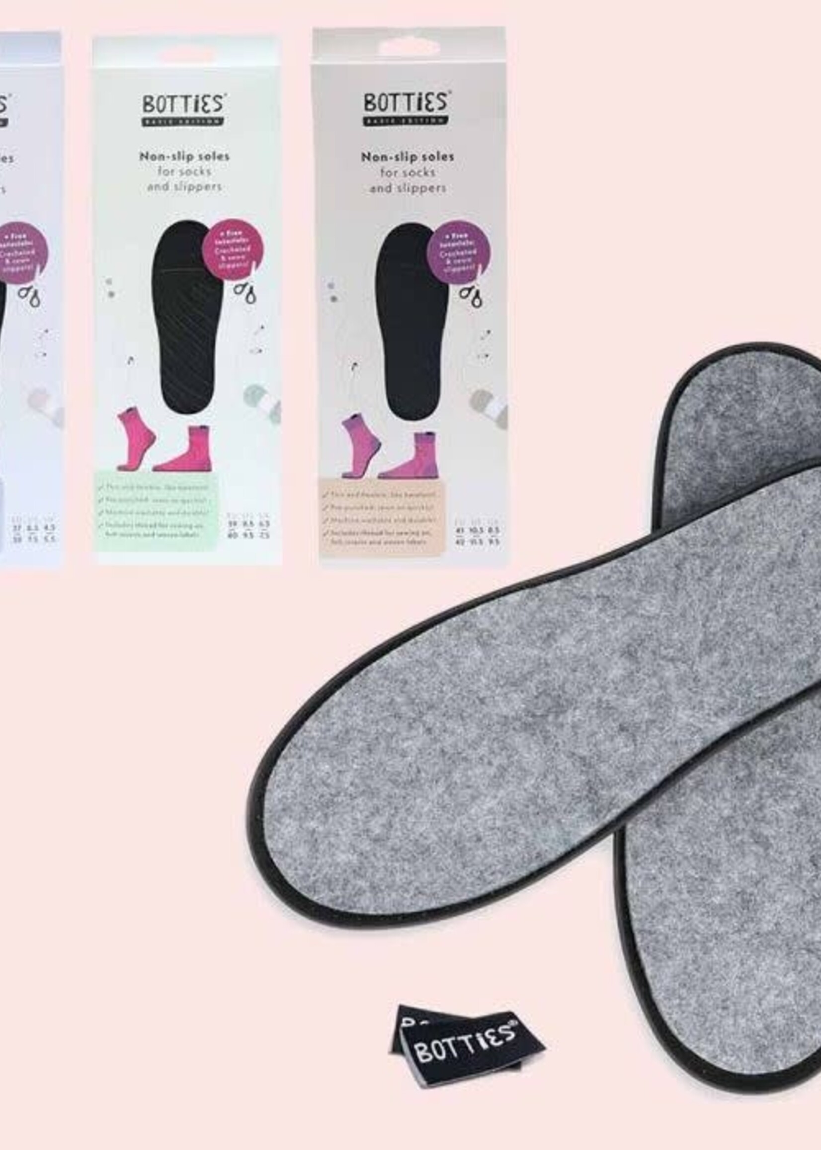 Botties basic zolen paar maat 41-42 - 1 paar